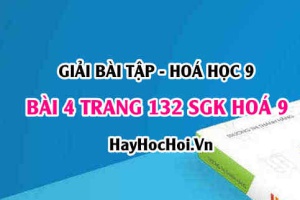 Giải bài 4 trang 132 SGK Hoá 9 bài 41: Nhiên liệu